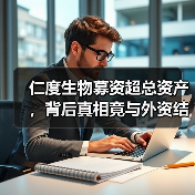 仁度生物募资超总资产，背后真相竟与外资结构、疫情风险有关？（图1）