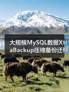 大规模MySQL数据XtraBackup压缩备份迁移方案（图1）