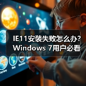 IE11安装失败怎么办?Windows 7用户必看教程(图1) IE11安装失败怎么办?Windows 7用户必看教程(图1)