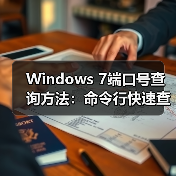 Windows 7端口号查询方法:命令行快速查看(图3) Windows 7端口号查询方法:命令行快速查看(图3)