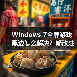 Windows 7全屏游戏黑边怎么解决?修改注册表搞定!(图1) Windows 7全屏游戏黑边怎么解决?修改注册表搞定!(图1)