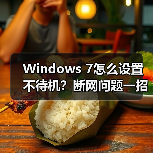 Windows 7怎么设置不待机？断网问题一招解决（图4）
