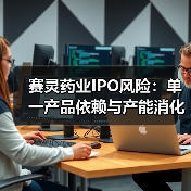 赛灵药业IPO风险:单一产品依赖与产能消化难题(图2) 赛灵药业IPO风险:单一产品依赖与产能消化难题(图2)