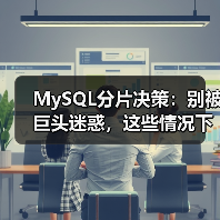 MySQL分片决策:别被巨头迷惑,这些情况下根本不必要(图2) MySQL分片决策:别被巨头迷惑,这些情况下根本不必要(图2)
