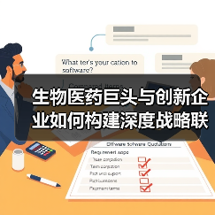 生物医药巨头与创新企业如何构建深度战略联盟？（图1）