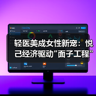 轻医美成女性新宠:悦己经济驱动 轻医美成女性新宠:悦己经济驱动