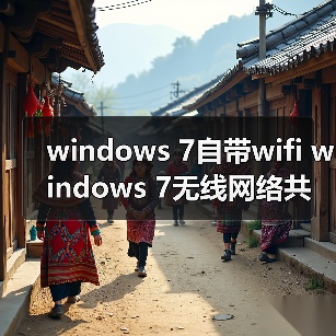 windows 7自带wifi windows 7无线网络共享设置图文方法(图1) windows 7自带wifi windows 7无线网络共享设置图文方法(图1)