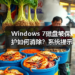 Windows 7磁盘被保护如何消除?系统提示解决方法(图2) Windows 7磁盘被保护如何消除?系统提示解决方法(图2)