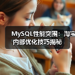 MySQL性能突围:淘宝内部优化技巧揭秘(图1) MySQL性能突围:淘宝内部优化技巧揭秘(图1)