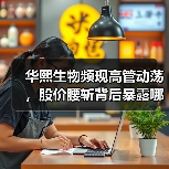 华熙生物频现高管动荡，股价腰斩背后暴露哪些危机？（图1）