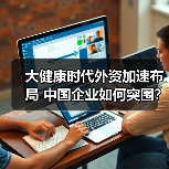 大健康时代外资加速布局 中国企业如何突围？（图1）