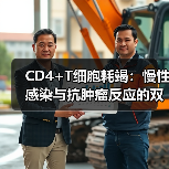 CD4+T细胞耗竭：慢性感染与抗肿瘤反应的双重挑战（图1）