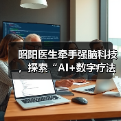 昭阳医生牵手强脑科技,探索“AI+数字疗法”和智能硬件在心理健康领域的创新应用(图2) 昭阳医生牵手强脑科技,探索“AI+数字疗法”和智能硬件在心理健康领域的创新应用(图2)