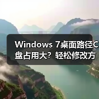 Windows 7桌面路径C盘占用大？轻松修改方法分享（图1）