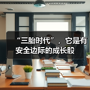 “三胎时代”，它是有安全边际的成长股（图1）