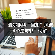 爱尔眼科“回扣”风波 “4个是与非”何解（图1）