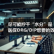 尽可能拧干“水分”是医保DRG/DIP想要的效果（图2）