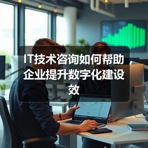 IT技术咨询如何帮助企业提升数字化建设效率