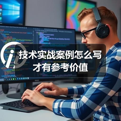 技术实战案例怎么写才有参考价值