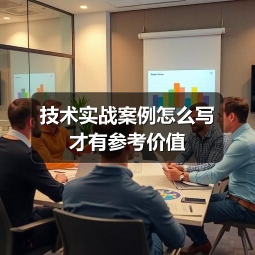 技术实战案例怎么写才有参考价值