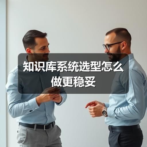 知识库系统选型怎么做更稳妥