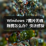 Windows 7图片无缩略图怎么办？快速修复方法（图1）