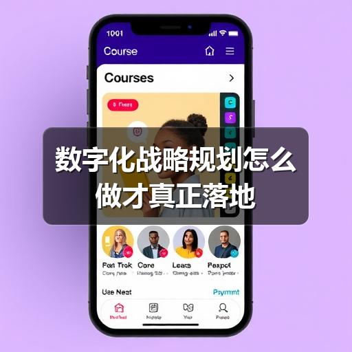 数字化战略规划怎么做才真正落地