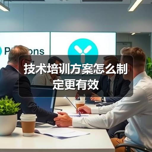 技术培训方案怎么制定更有效