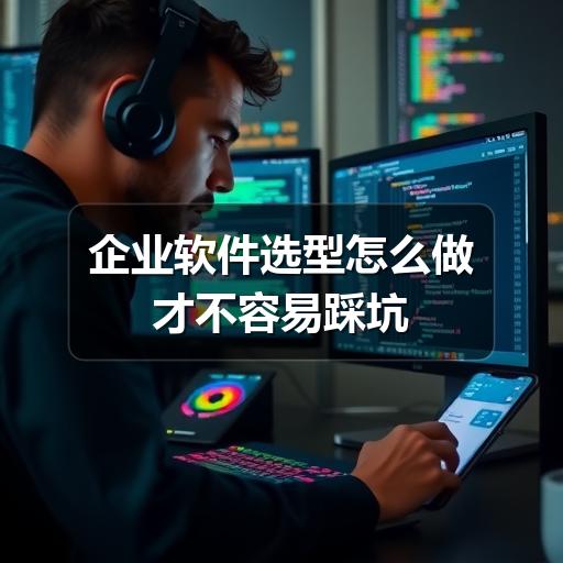 企业软件选型怎么做才不容易踩坑