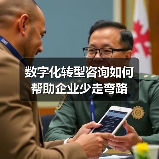 数字化转型咨询如何帮助企业少走弯路