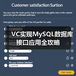 VC实现MySQL数据库接口应用全攻略（图3）