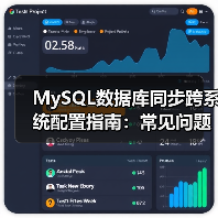 MySQL数据库同步跨系统配置指南：常见问题及解决方案（图1）