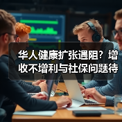 华人健康扩张遇阻?增收不增利与社保问题待解(图4) 华人健康扩张遇阻?增收不增利与社保问题待解(图4)