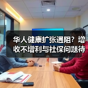 华人健康扩张遇阻?增收不增利与社保问题待解(图1) 华人健康扩张遇阻?增收不增利与社保问题待解(图1)