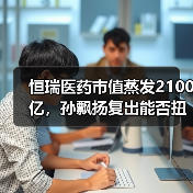 恒瑞医药市值蒸发2100亿，孙飘扬复出能否扭转颓势？（图2）