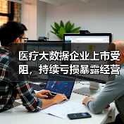 医疗大数据企业上市受阻，持续亏损暴露经营困境（图1）