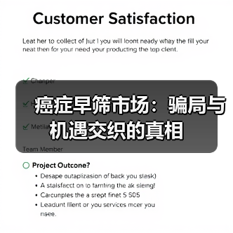 癌症早筛市场:骗局与机遇交织的真相(图1) 癌症早筛市场:骗局与机遇交织的真相(图1)