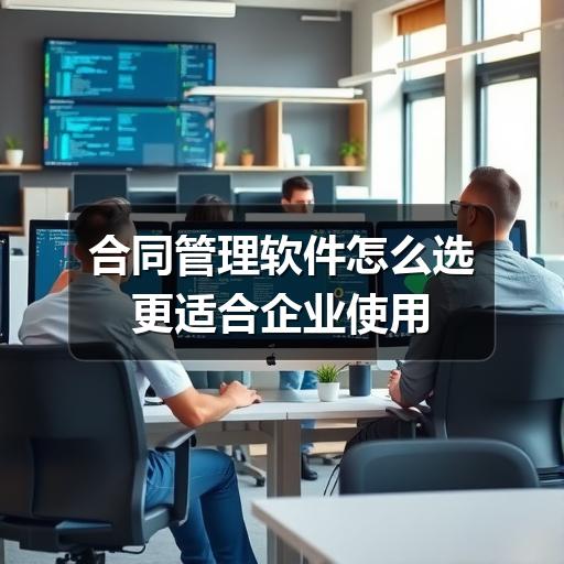 合同管理软件怎么选更适合企业使用