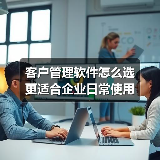 客户管理软件怎么选更适合企业日常使用