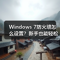 Windows 7防火墙怎么设置？新手也能轻松上手（图3）