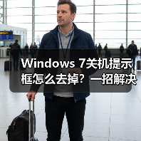 Windows 7关机提示框怎么去掉？一招解决（图4）