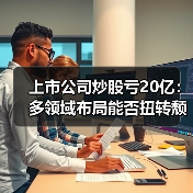 上市公司炒股亏20亿：多领域布局能否扭转颓势？（图3）
