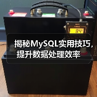 揭秘MySQL实用技巧，提升数据处理效率（图1）