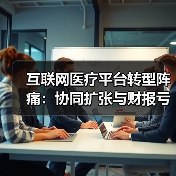 互联网医疗平台转型阵痛:协同扩张与财报亏损分析(图2) 互联网医疗平台转型阵痛:协同扩张与财报亏损分析(图2)