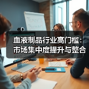 血液制品行业高门槛：市场集中度提升与整合趋势揭秘（图1）