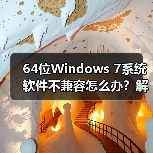 64位Windows 7系统软件不兼容怎么办？解决方法详解（图1）