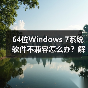 64位Windows 7系统软件不兼容怎么办？解决方法详解（图2）