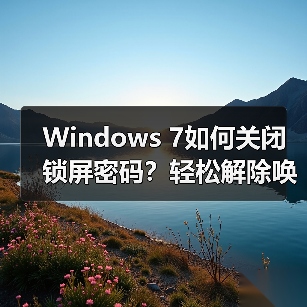 Windows 7如何关闭锁屏密码？轻松解除唤醒密码设置（图2）