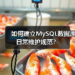 如何建立MySQL数据库日常维护规范？（图1）