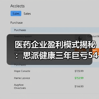 医药企业盈利模式揭秘:思派健康三年巨亏54亿,核心业务毛利率不足6%(图4) 医药企业盈利模式揭秘:思派健康三年巨亏54亿,核心业务毛利率不足6%(图4)